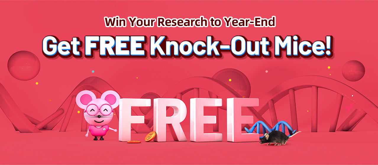 Win Your Research to Year-End Get FREE Knock-Out Mice